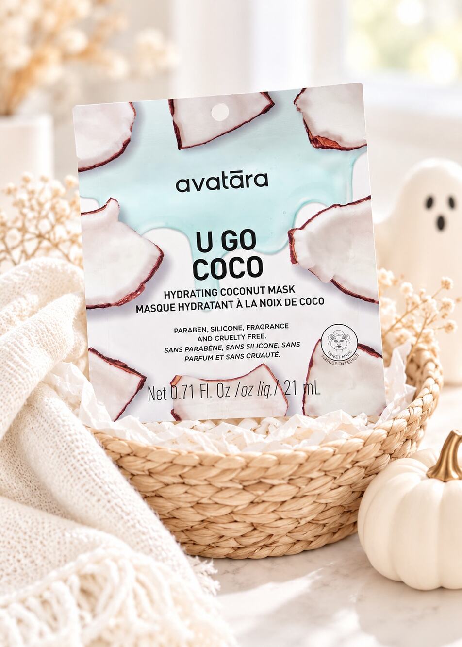 $3 Boo-Basket Ad-On Avatara U Go Coco Hydrating Mask